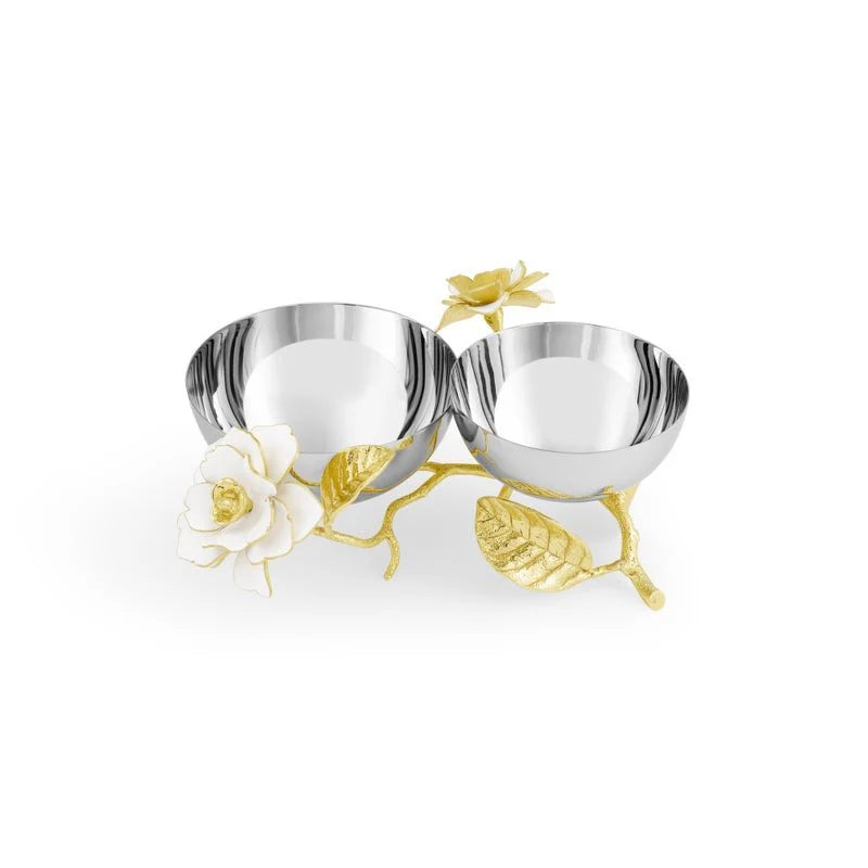 Gardenia Double Dish