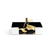 Michael Aram Golden Ginkgo Cocktail Napkin Holder