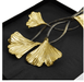 Michael Aram Golden Ginkgo Dinner Napkin Holder