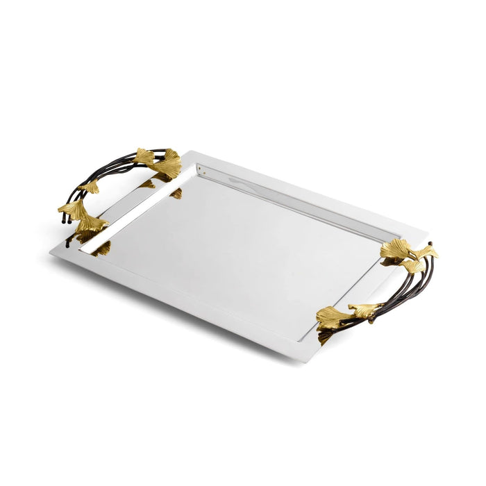 Michael Aram Golden Ginkgo Large Tray