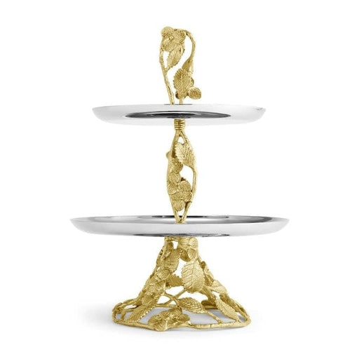 Michael Aram Hydrangea 2-Tier Etagere