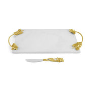 Michael Aram Hydrangea Cheese Board with Knife