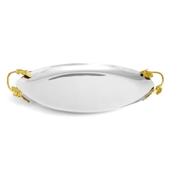 Michael Aram Hydrangea Large Oval Tray