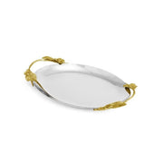 Michael Aram Hydrangea Small Oval Tray