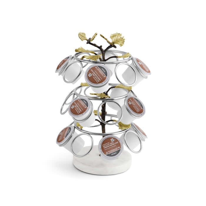 Michael Aram K Cup Holder Michael Aram Butterfly Ginkgo K-Cup Carousel