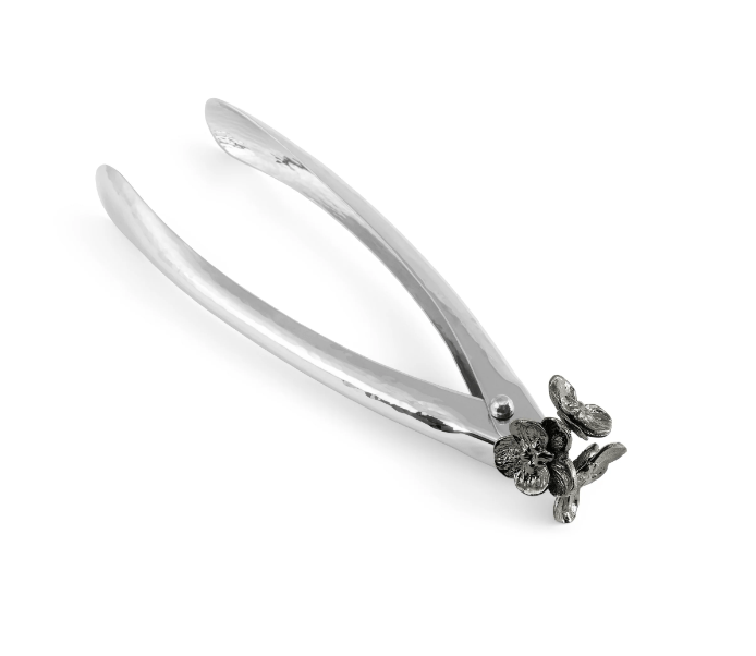 Michael Aram Kitchen Tools & Accessories Michael Aram Black Orchid Lock Spring Tongs - Small