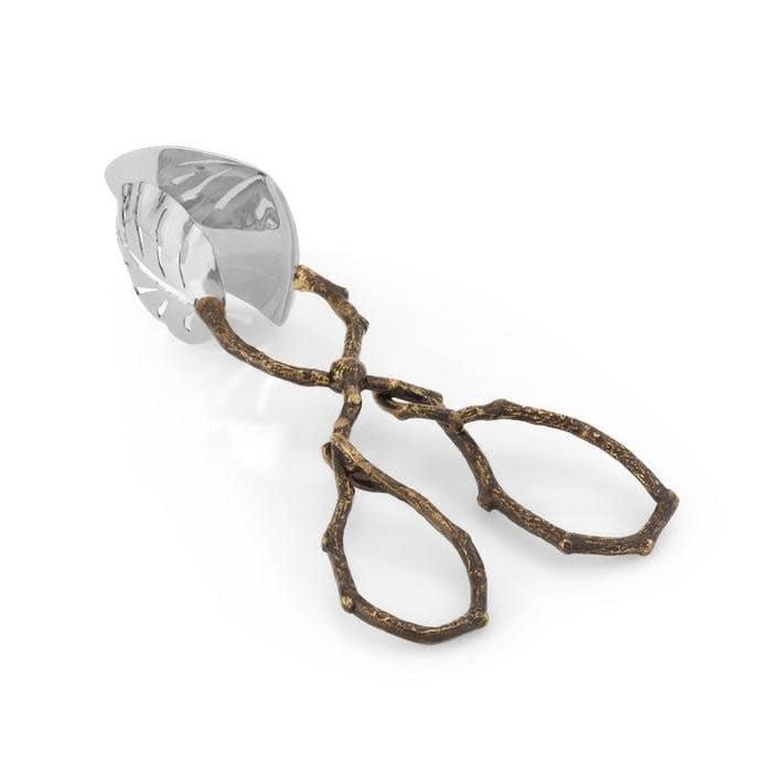 Michael Aram Kitchen Tools & Accessories Michael Aram Butterfly Ginkgo Twig Pastry Tongs
