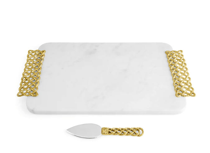 Michael Aram Love Knot Cheese Board with Spreader