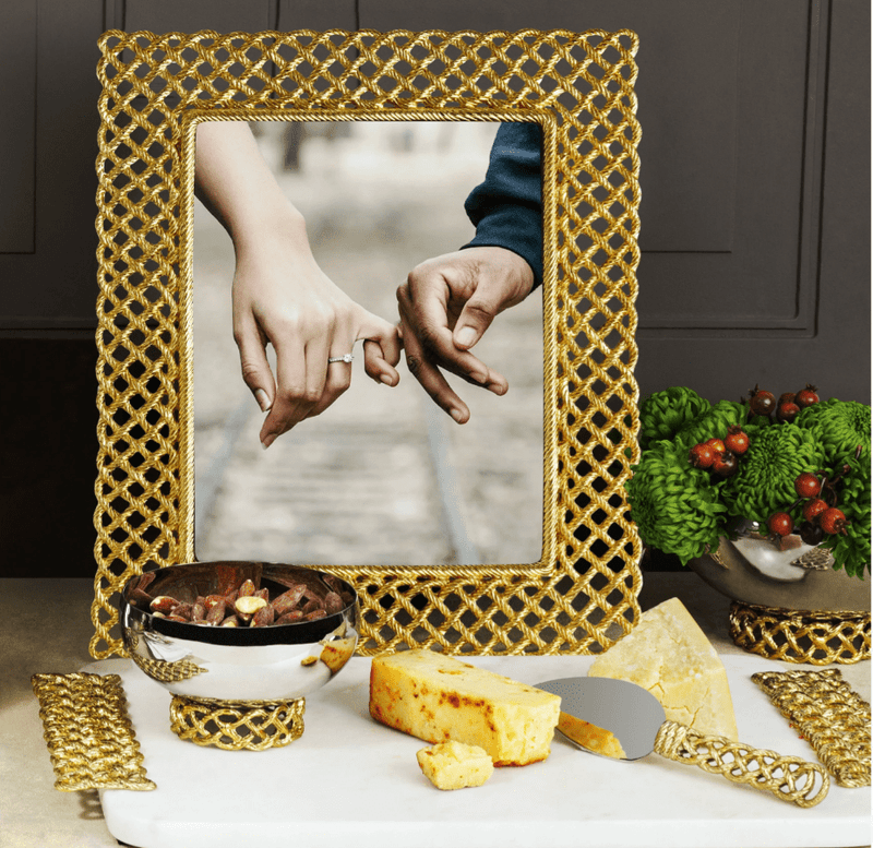 Michael Aram Love Knot Frame - Gold - 5x7