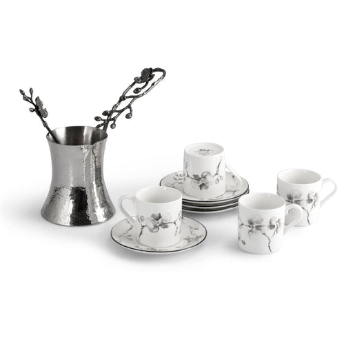 Michael Aram Michael Aram Black Orchid Coffee Pot & Demitasse Set