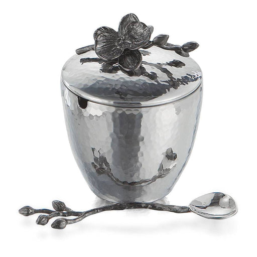 Michael Aram Michael Aram Black Orchid Mini Pot w/spoon