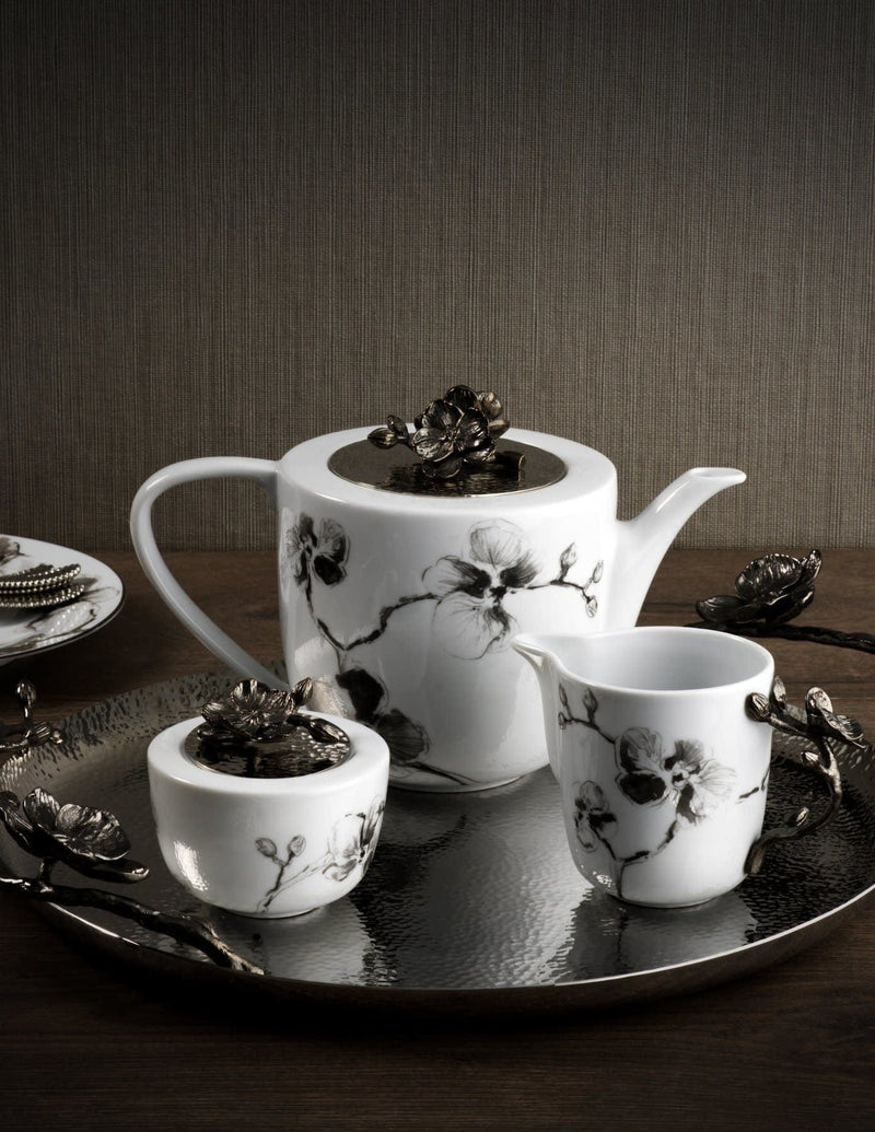 Michael Aram Michael Aram Black Orchid Porcelain Sugar Pot