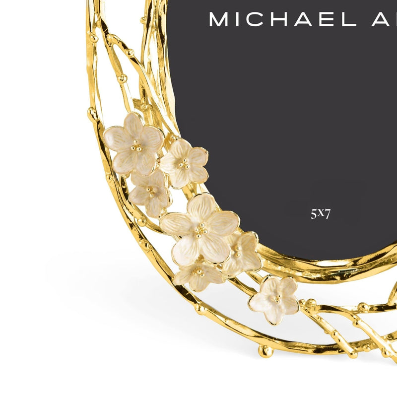 Michael Aram Michael Aram Cherry Blossom Oval Frame 5x7