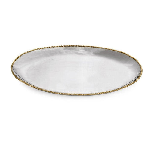 Michael Aram Molten Large Gold Oval Platter