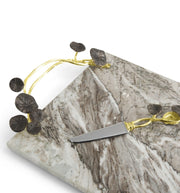 Michael Aram Monet’s Garden - Golden Sunset Large Cheese Board with Knife