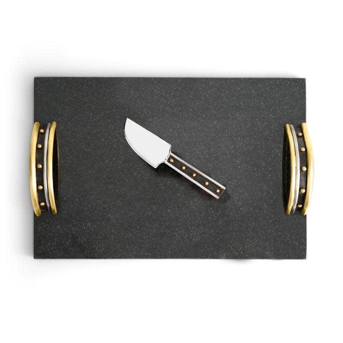 Michael Aram Naga Cheese Board with Knife