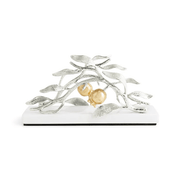 Michael Aram Napkin Holders Pomegranate Silver & Gold Vertical Napkin Holder