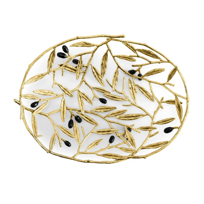 Michael Aram Olive Branch Bread Basket