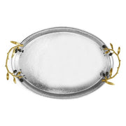 Michael Aram Olive Branch Oval Serving Tray