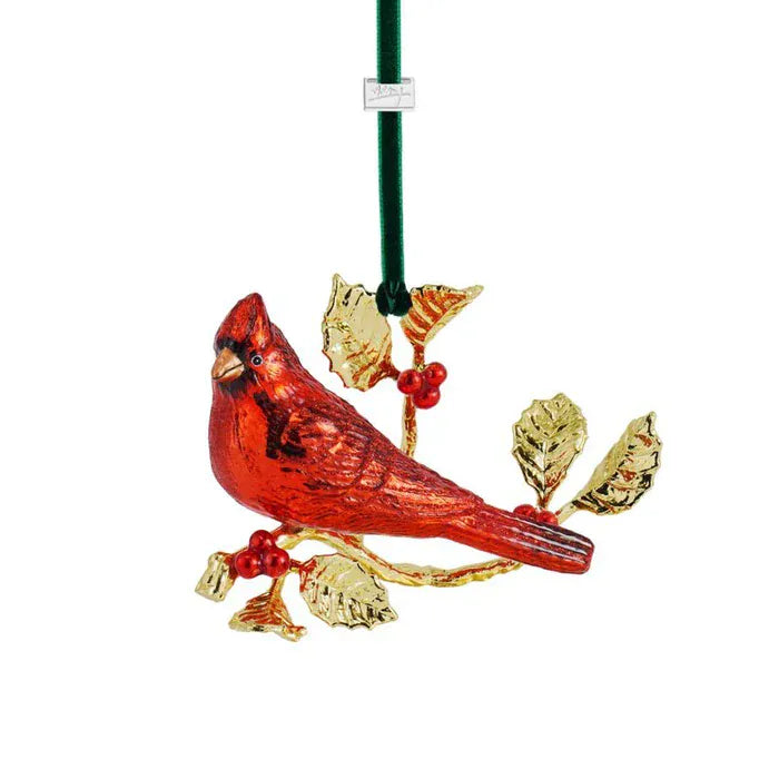 Michael Aram Ornament Cardinal Glass Ornament