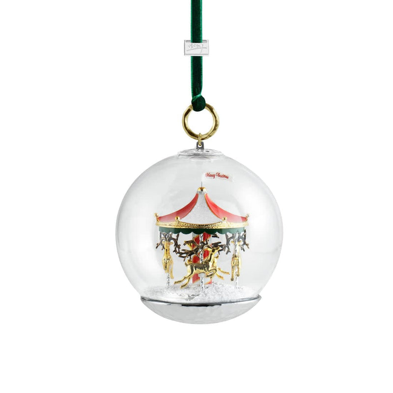 Michael Aram Ornaments Merry Go Round Snowglobe Ornament