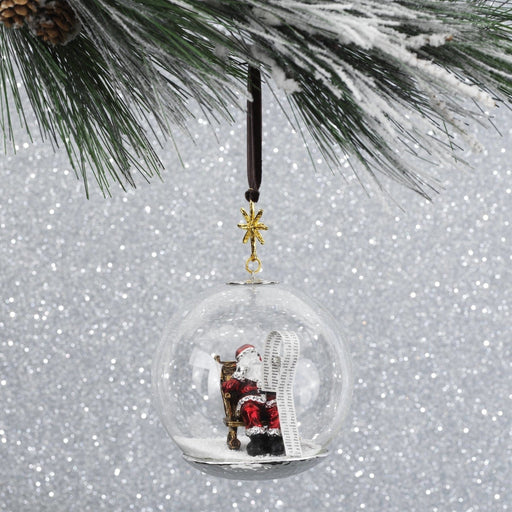 Michael Aram Ornaments Santa Snow Globe Ornament