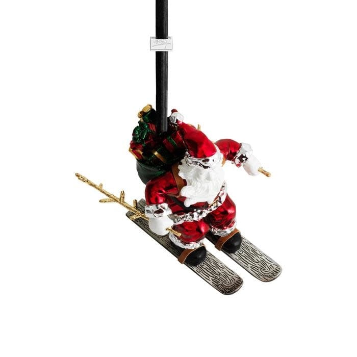 Michael Aram Ornaments Skiing Santa Ornament