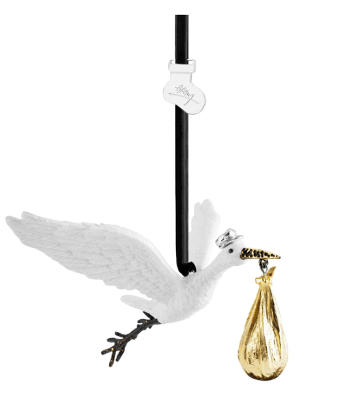 Michael Aram Ornaments Stork Ornament - Gold