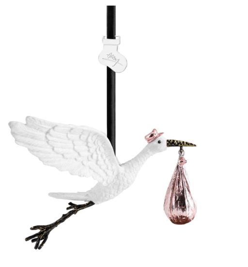 Michael Aram Ornaments Stork Ornament - Pink