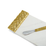 Michael Aram Palm Cheese Board with  Spreader
