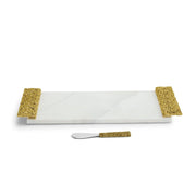 Michael Aram Palm Cheese Board with  Spreader
