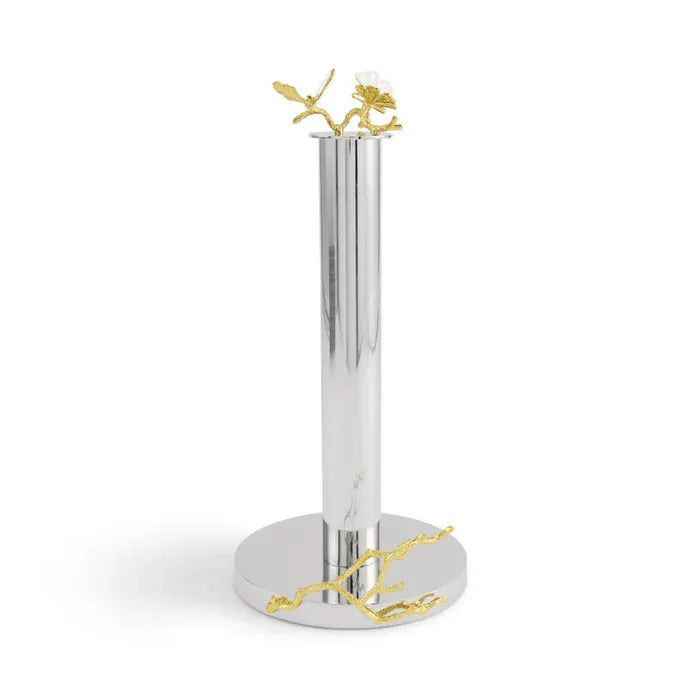Michael Aram Paper Towel Holder Butterfly Ginkgo Gold Paper Towel Holder