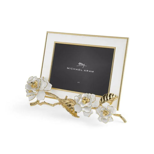 Michael Aram Picture Frames Gardenia Enameled White Frame (5X7)