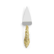 Michael Aram Plume gold Cake Server