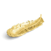 Michael Aram Plume Tray Goldtone