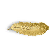 Michael Aram Plume Tray Goldtone