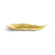 Michael Aram Plume Tray Goldtone