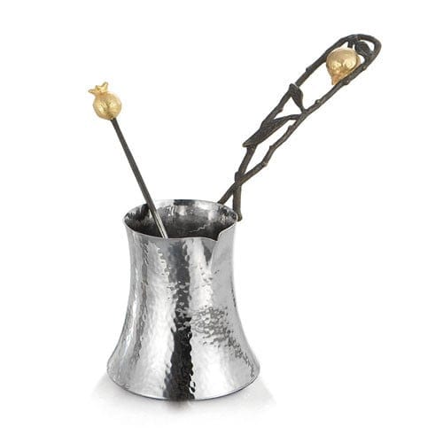 Michael Aram Pomegranate Coffee Pot & Spoon