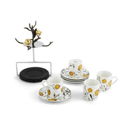 Michael Aram Pomegranate Demitasse Set with Stand