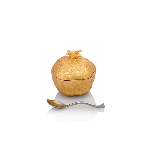 Michael Aram Pomegranate mini pot with spoon