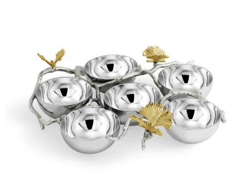 Michael Aram Seder Plate Michael Aram Butterfly Ginkgo Luxe Seder Plate
