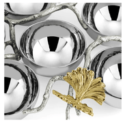 Michael Aram Seder Plate Michael Aram Butterfly Ginkgo Luxe Seder Plate