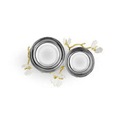 Michael Aram Serveware Butterfly Gingko Gold Double Dish