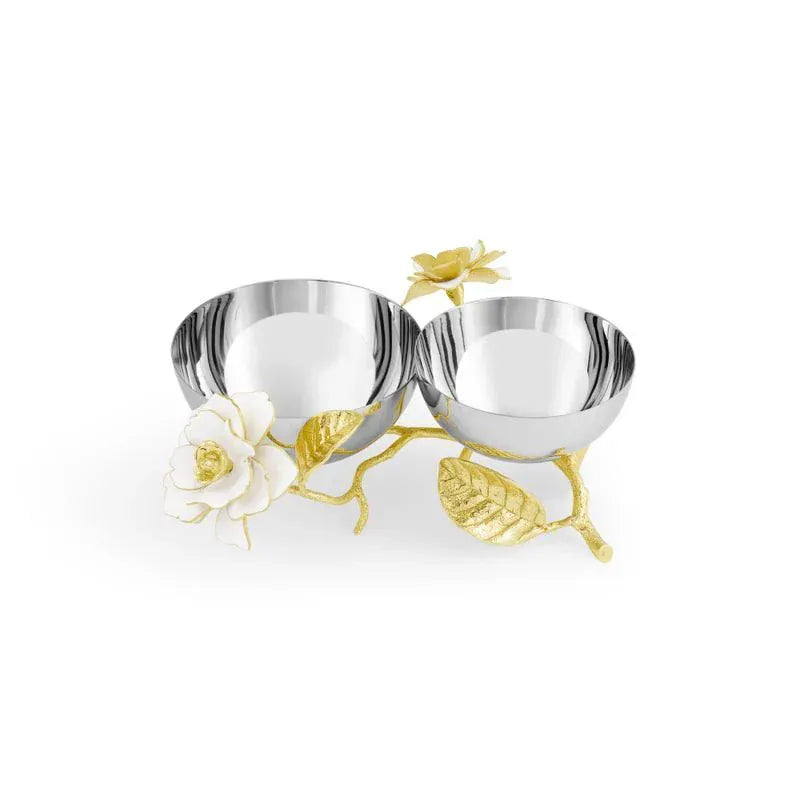 Michael Aram Serveware Gardenia Double Dish