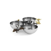 Michael Aram Serveware Michael Aram Dogwood Triple Bowl