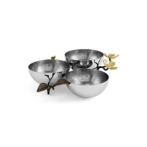 Michael Aram Serveware Michael Aram Dogwood Triple Bowl