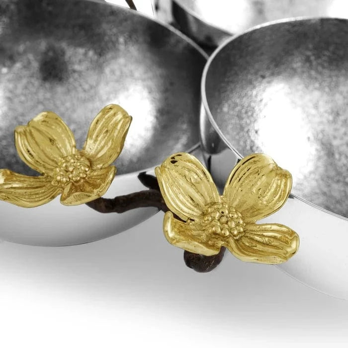 Michael Aram Serveware Michael Aram Dogwood Triple Bowl