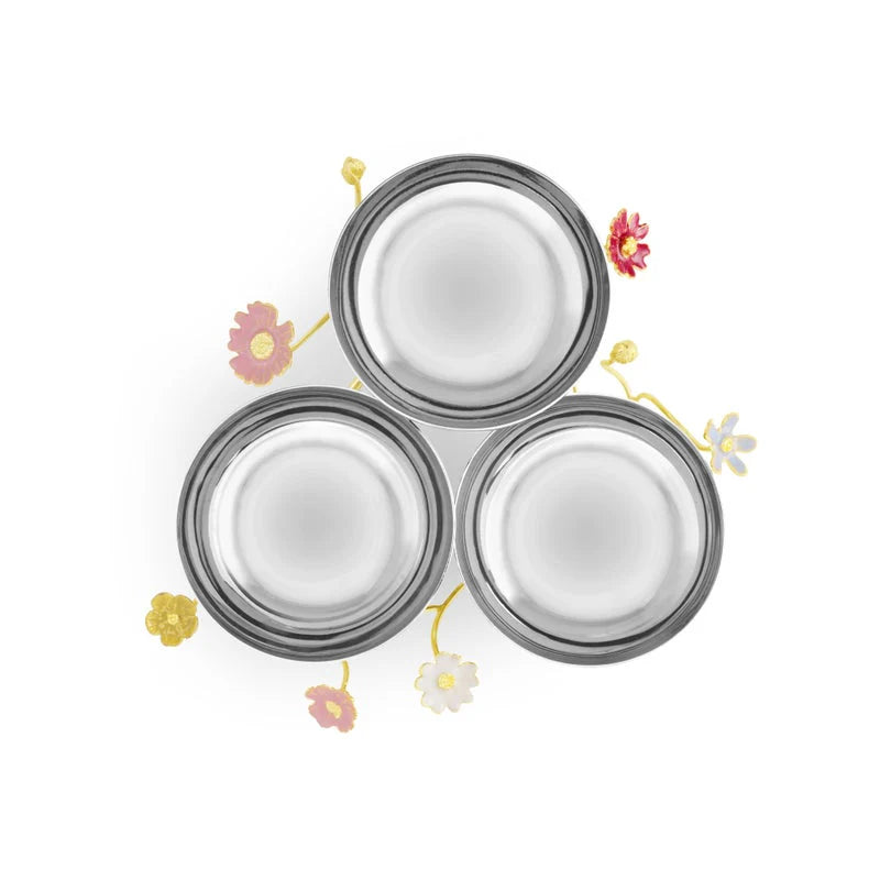 Michael Aram Serveware Michael Aram Wildflower Triple Dish