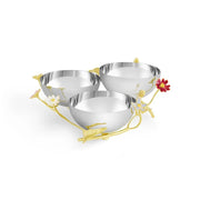 Michael Aram Serveware Michael Aram Wildflower Triple Dish