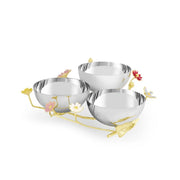 Michael Aram Serveware Michael Aram Wildflower Triple Dish